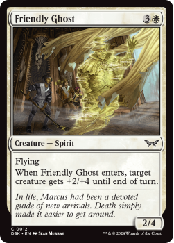 Friendly Ghost (FOIL) single card from Magic the Gathering