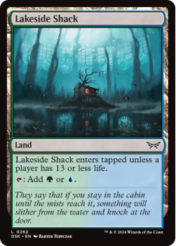 Lakeside Shack (FOIL) single card from Magic the Gathering