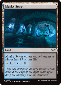 Murky Sewer single card from Magic the Gathering