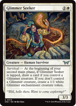 Glimmer Seeker single card from Magic the Gathering