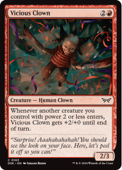 Vicious Clown (FOIL) single card from Magic the Gathering