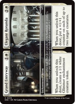 Grand Entryway // Elegant Rotunda (FOIL) single card from Magic the Gathering