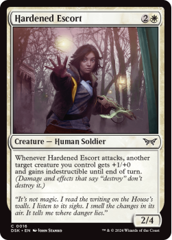 Hardened Escort (FOIL) single card from Magic the Gathering