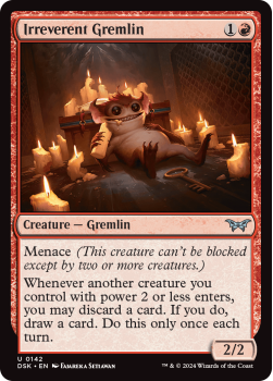 Irreverent Gremlin (FOIL) single card from Magic the Gathering