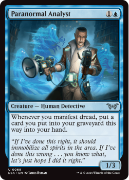 Paranormal Analyst (FOIL) single card from Magic the Gathering