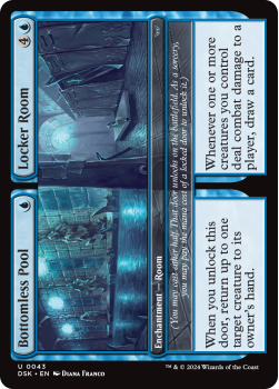 Bottomless Pool // Locker Room single card from Magic the Gathering