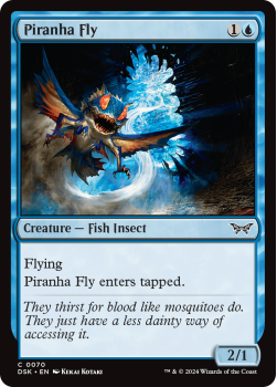 Piranha Fly (FOIL) single card from Magic the Gathering