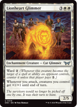 Lionheart Glimmer single card from Magic the Gathering