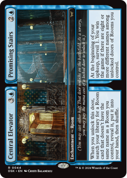 Central Elevator // Promising Stairs single card from Magic the Gathering