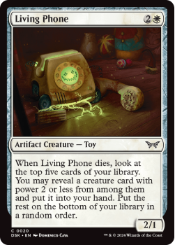 Living Phone (FOIL) single card from Magic the Gathering