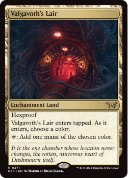 Valgavoth's Lair single card from Magic the Gathering