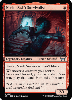 Norin, Swift Survivalist (FOIL) single card from Magic the Gathering