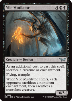 Vile Mutilator single card from Magic the Gathering