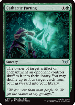 Cathartic Parting (FOIL) single card from Magic the Gathering