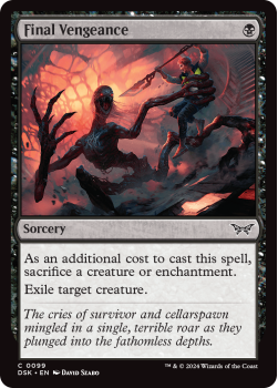Final Vengeance single card from Magic the Gathering