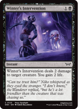 Winter's Intervention single card from Magic the Gathering