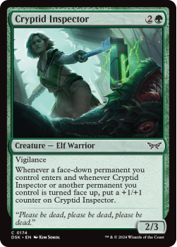 Cryptid Inspector (FOIL) single card from Magic the Gathering