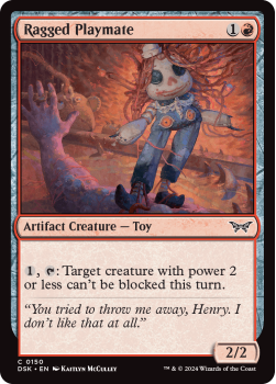 Ragged Playmate (FOIL) single card from Magic the Gathering