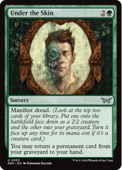Under the Skin (FOIL) single card from Magic the Gathering