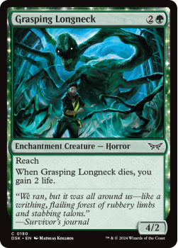 Grasping Longneck (FOIL) single card from Magic the Gathering