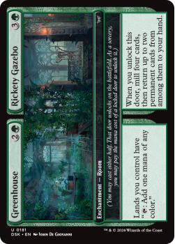 Greenhouse // Rickety Gazebo single card from Magic the Gathering