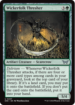 Wickerfolk Thresher single card from Magic the Gathering