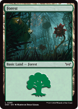 Forest single card from Magic the Gathering