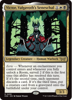 Victor, Valgavoth's Seneschal single card from Magic the Gathering