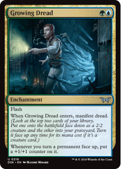 Growing Dread (FOIL) single card from Magic the Gathering