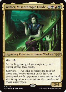 Winter, Misanthropic Guide single card from Magic the Gathering