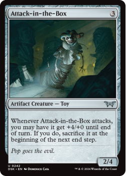 Attack-in-the-Box (FOIL) single card from Magic the Gathering