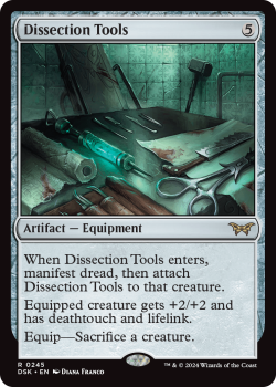 Dissection Tools (FOIL) single card from Magic the Gathering