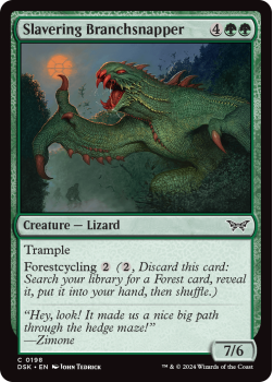 Slavering Branchsnapper (FOIL) single card from Magic the Gathering