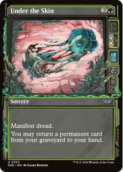 Under the Skin (SHOWCASE) single card from Magic the Gathering