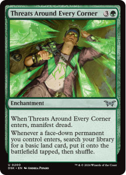 Threats Around Every Corner (FOIL) single card from Magic the Gathering