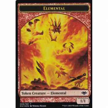Elemental (FOIL) : MODERN HORIZONS TOKEN (FOIL) 08/21 - Magic the Gathering Single Card