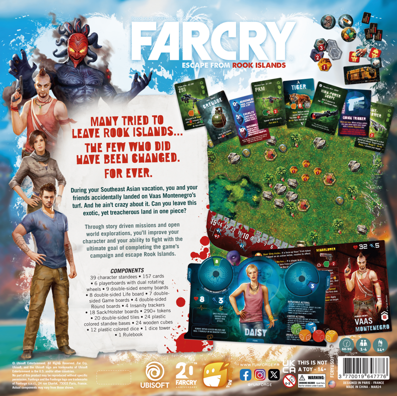 Far Cry: Escape from Rook Islands Chaos Cards - Main Image