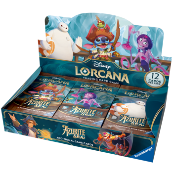 Disney Lorcana Azurite Sea Booster Display (24 Packs)