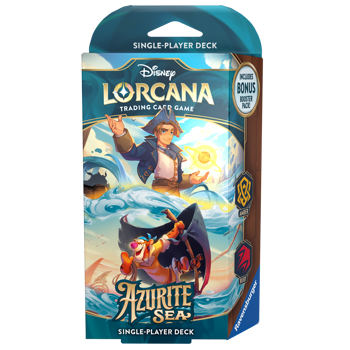 Disney Lorcana Azurite Sea Starter Set - Tigger and Jim Hawkins