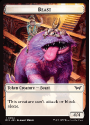 Manifest // Beast Token : 0018 DUSKMOURN: HOUSE OF HORROR - Magic the Gathering Single Card