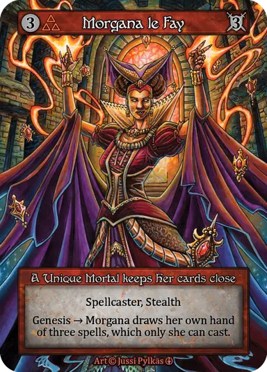 その他 Morgana le Fay Foil Sorcery tcg 2_271726_e.png?v=1728296049