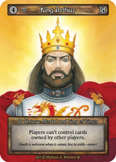 King Arthur : ARTHURIAN LEGENDS - Sorcery: Contested Realm Single Card King Arthur : ARTHURIAN LEGENDS - Sorcery: Contested Realm Single Card