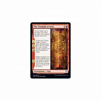The Triumph of Anax : THEROS: BEYOND DEATH 160/254 - Magic the Gathering Single Card