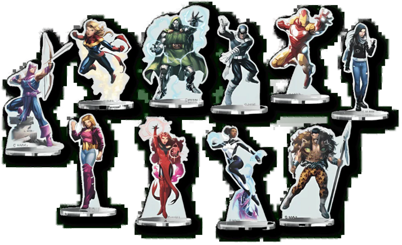 Accessoire Jeu De Rôle Marvel CMON Marvel Multiverse: 2D - Mini Pack 1 Role-Playing Game X Men Dice Accessoire Jeu De Rôle Marvel CMON Marvel Multiverse: 2D - Mini Pack 1 Role-Playing Game X Men Dice