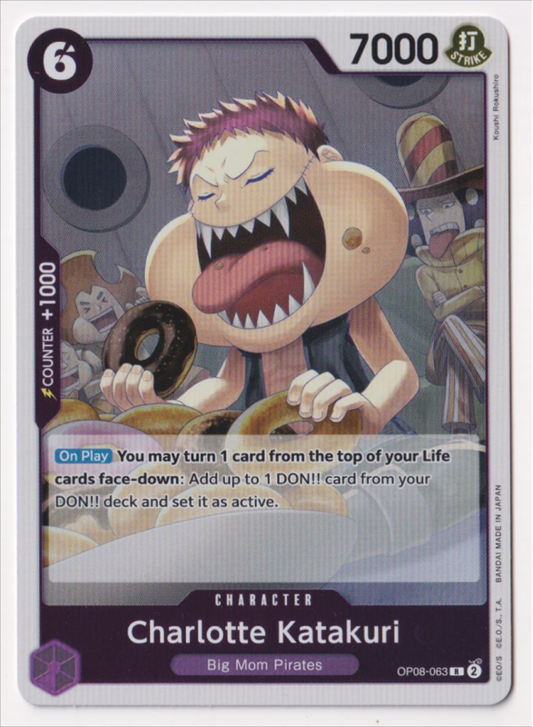 Charlotte Katakuri : OP08-063 TWO LEGENDS - One Piece Single Card Charlotte Katakuri : OP08-063 TWO LEGENDS - One Piece Single Card