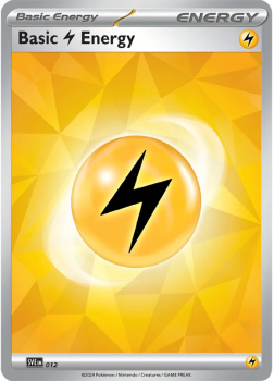 Basic Lightning Energy single card from Pokemon