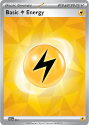 Basic Lightning Energy : SCARLET AND VIOLET - Pokemon Single Card