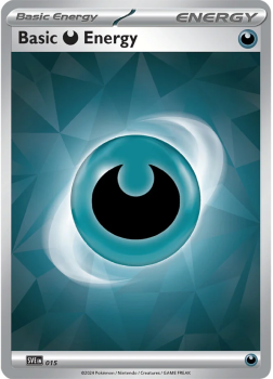 Basic Darkness Energy single card from Pokemon