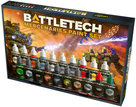 Battletech: Mercenaries Paint Set