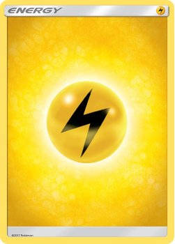 Basic Lightning Energy single card from Pokemon